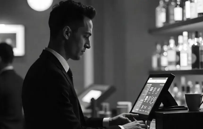 Working person image